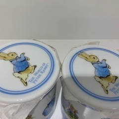 🌸ピーターラビットマグカップ2個【未使用】一個150円〜の画像