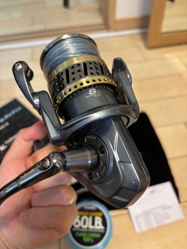 激安正規  43hgx Kuroshio 使用1回】tailwalk リール (しま リーダー付き リール