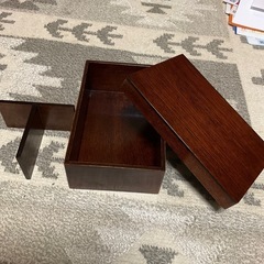 漆塗り弁当箱(小物入れ)