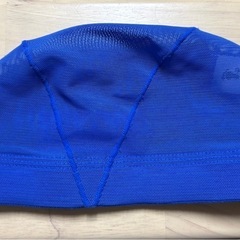 水泳帽子 青 M(50～55cm)