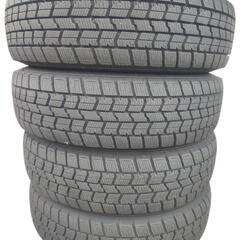 14㌅アルミホイール(BADX LOXARNY SPORT RS–10)とスタッドレスタイヤ(GOODYEAR ICE NAVI 7)の4本セット  2024年製造の画像