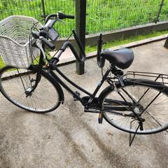 サーフボードキャリア付き自転車の画像