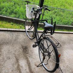 サーフボードキャリア付き自転車