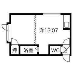 札幌市北区【1DK★駅徒歩2分】敷金礼金なし☆事務所利用可◎2人入居可🐄 - 不動産