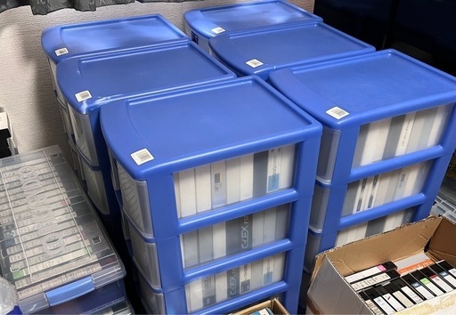 使用済み　VHS　ビデオテープ　50本　中古　半ジャンク品　数本動作確認