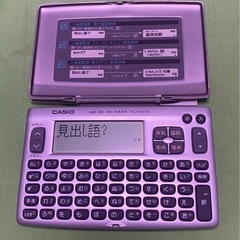 値下げ❣️  カシオ　電子辞書　ＸＤー８０Ａの画像