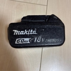 【限定出品】マキタ 6.0Ah18V  バッテリー
