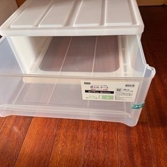 (交渉中)ニトリ 押入れケース ワイド中深型 Mの画像