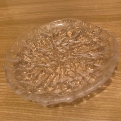 昭和レトロ　ガラスのお皿　8枚セットの画像