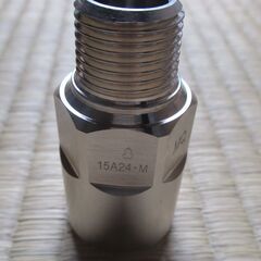 ☆日立金属 HITACHI プッシュインパクト継手接続要領15A24・M MQ 都市ガス用 ◆ひょうたん印の画像