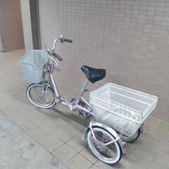 送料無料相談可！ブリヂストンワゴン！大人用三輪自転車！の画像