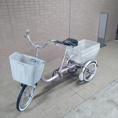 送料無料相談可！ブリヂストンワゴン！大人用三輪自転車！の画像
