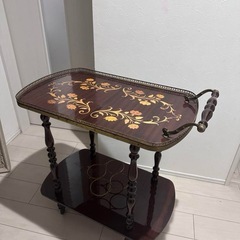 イタリア製アンティークキッチンワゴン