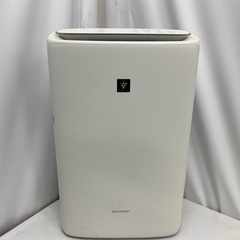 美品 SHARP　シャープ 加湿 空気清浄機 KI-RS50-W ホワイト プラズマクラスター 25000 空気清浄 23畳 タンク容量 約2.7L/加湿量600mL