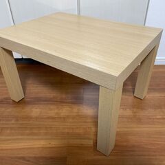 木製のローテーブル テーブル 机 幅60cm x 奥行き45cm x 高さ37.5cm