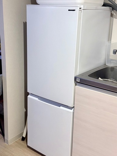 愛品倶楽部柏店】 SHARP (シャープ) 2024年製 179L 2ドア 冷凍冷蔵庫