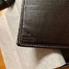 GUCCI2つ折り財布値下げの画像
