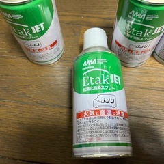 新品未使用　抗菌化消臭スプレー『Etak JET』4本セットの画像