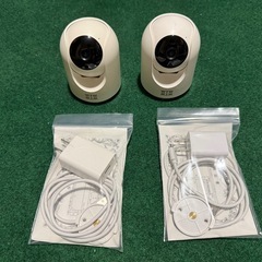 IPカメラ　二台セット　防犯、見守りカメラ