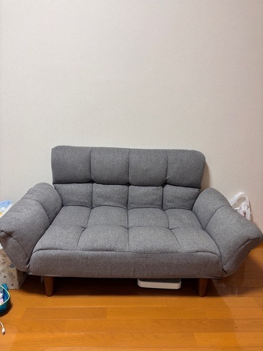 (3ヶ月使用)ニトリリクライニングソファ(ポケットO)