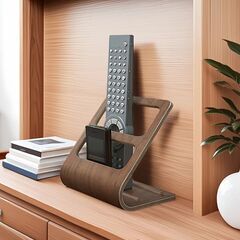 お洒落な木製リモコンスタンド　未使用品ですの画像