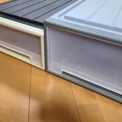 衣装ケース　引き出し　2個セットの画像