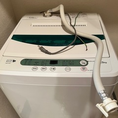 2024年中古購入　洗濯機