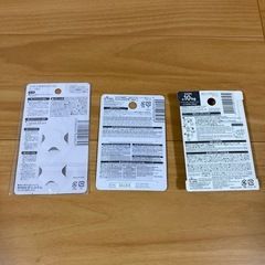 マグネット、ピン三点セットの画像