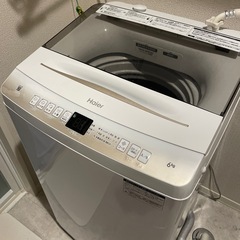 Haier洗濯機　6kg　　
