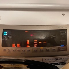 ビックドラム　洗濯乾燥機　不調箇所ありの画像