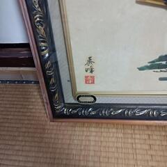 貴石画の額の画像
