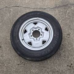 【中古品】スズキ純正　JB23W ジムニー スペアタイヤ （ホイ...