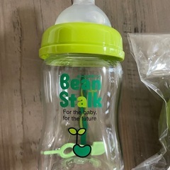 【おまけ4つ付】哺乳瓶＋液体ミルク専用アタッチメント＋子供用スプーンフォークの画像