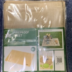 LOGOS ロゴス たき火台シート ＋　耐火・断熱シート　新品 