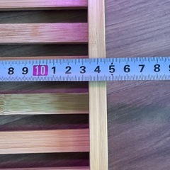 竹製バスタブトレイの画像