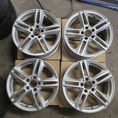 【中古品】ベンツ用　ホイール 4本セット 17x6.5 5-11...