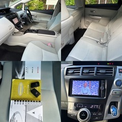 ★破格★7人乗り!!★車検満タン!!★平成24年式　プリウスアルファ★Sツーリング★テレビ★ナビ★ETC★後席モニター★バックカメラキー★キー2の画像