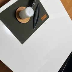 IKEA スクエア ローテーブル 白 ホワイト