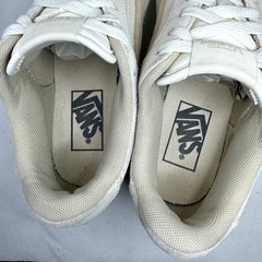 VANS スエード厚底 23cm ベージュ系の画像