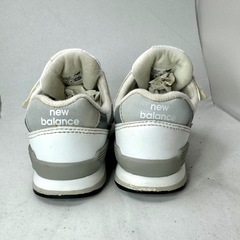 ニューバランス 996 白グレー 17.5cm お出かけ　レザーの画像