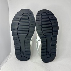 ニューバランス 996 白グレー 17.5cm お出かけ　レザーの画像