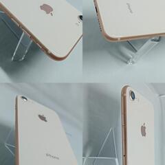 電池新品！　iPhone8　A1906　64GB　本体　ゴールド 　SIMフリー　252937612の画像
