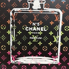 VUITTON シェーンボーデン アート キムタク 50×50 の画像