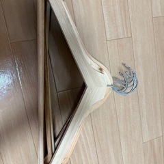 木製ハンガー　6個