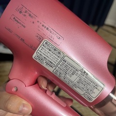 ドライヤー パナソニック ピンクの画像