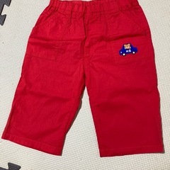 美品✨ミキハウス✨ホットビスケッツ✨ハーフパンツ✨折り返し2wa...