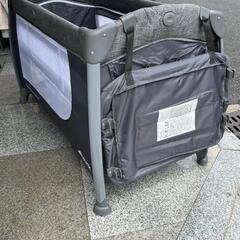 半額セール！ ベビーベッド ベビーサークル おむつ替え プレイヤード  折りたたみ ハウク hauck ヨーロッパで愛されるブランドの画像