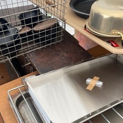 【蔵出し処分市！】早い者勝ち☆蔵掃除で出た調理器具他の画像