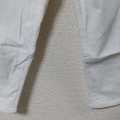 キッズガールズ Lindauer(リンドール)ストレッチホワイトデニム130cmの画像