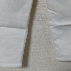 キッズガールズ Lindauer(リンドール)ストレッチホワイトデニム130cmの画像